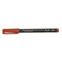Pens/Markers/Pencils Staedtler - Lumocolor Permanent 318 - Red Ink Marker Fine- 0.6Mm Point