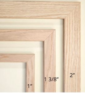 Miscellaneous/Frames/Rulers Oak Frame-1"-6 Feet In Length