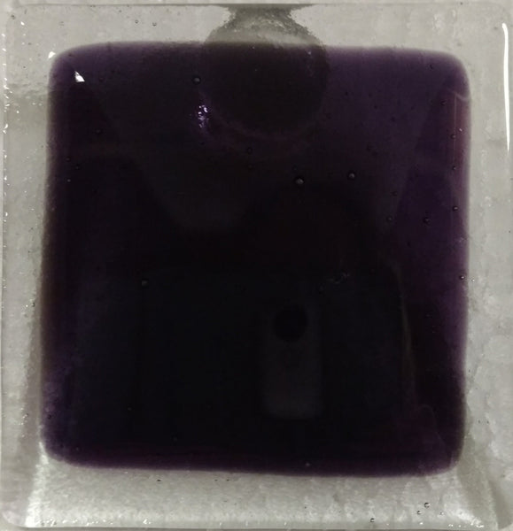 Youghiogheny Glass Y96-360 12x18 Violet quarter stock sheet BIN A18