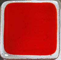 Youghiogheny Glass Y96-905 18x24 Orange half stock sheet BIN A20