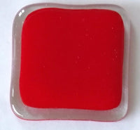 Youghiogheny Glass Y96-9100 24x36 Light Red Opal full stock sheet BIN Y3